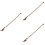 3Pièces Archets De Violon D'exercice Bois Equilibrés Couleurs Variées 5