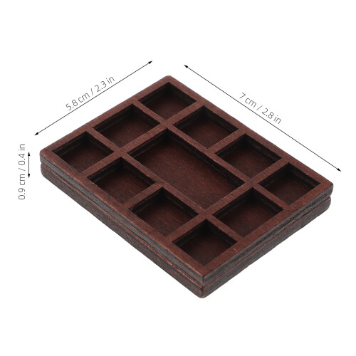 2St Natuurlijke Sieraden Organizer Met Display Voor 2