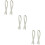 6Pcs White Leather Handbag Belt Thick Durable Tote Strap Replacement 9