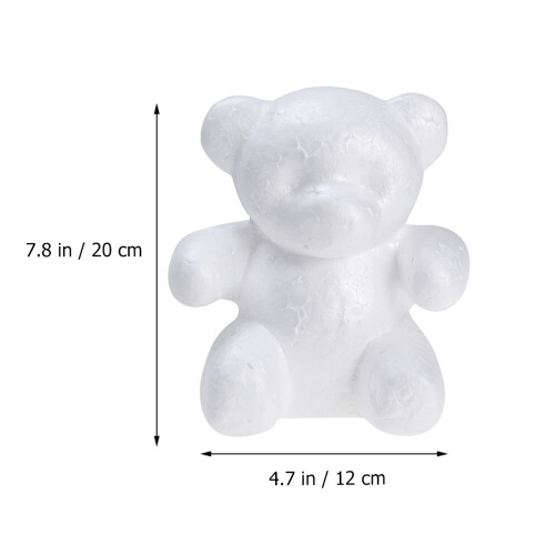 2 Pieces Bear Modeling DIY Mould For Flower Arranging Wedding Decor 1