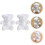 2 Pieces Bear Modeling DIY Mould For Flower Arranging Wedding Decor 5