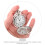 1 Unidad Reloj Retro con Flor Estampada Reloj de Bolsillo 5