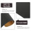 Craft Making Künstliche Blätter Schwarz PVC 7