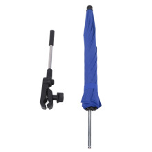 14 Zoll UV-Schutz Kinderwagen-Regenschirm, Saphirblau