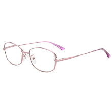 Reading Glasses for Women +1.5 Blue Light Blocking Alloy Frame Anti Eyestrain Computer Readers