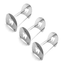 3 PCS DENTAL STAINLESS STEEL STAND HOLDER FOR ORTHODONTIC CRAFT PLIER FORCEPS SCISSORS