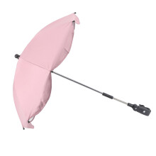 14-Zoll Universal-Babywagen-Regenschirm UV50 Rosa, Verstellbar, 78x66cm