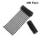 900Pcs Double Sided Black Dot Tape Hook Loop Tape Waterproof Adhesive 4