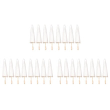 24PCS Paper Parasol Wedding Umbrella Party Favor 40cm Bamboo Umbrellas for Bridal Shower Centerpieces Photo Props
