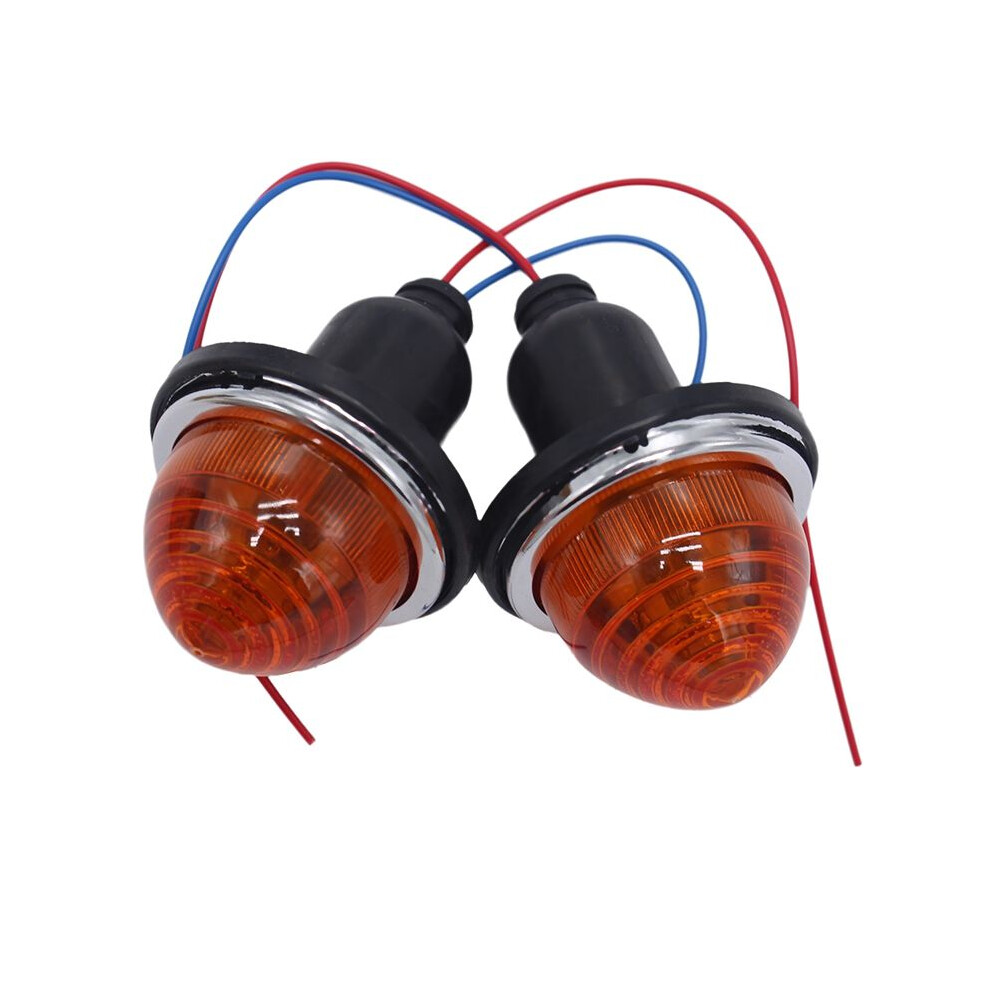 2Pcs Rear Stop/Tail L594 Lpb630 Indicator Lamps S As Lucas L594 Light/Yellow 6031453934011