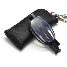 Folding Reading Glasses for Men and Women, Slim Metal Frame Readers, Blue Light Blocking Computer Glasses