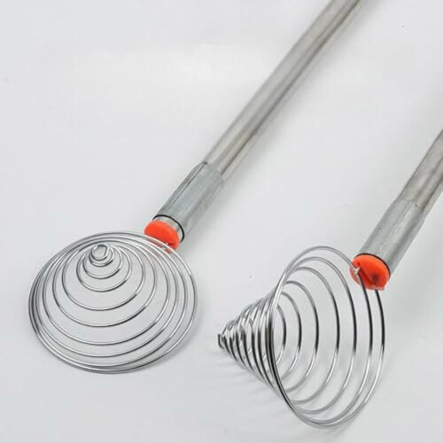 Stainless Steel Nut Picker Tool 42 Inch Long Handle Lightweight TimeSaving Silver 2