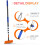 26FT Telescopic Window Squeegee Cleaning Kit with 2 in 1 Design and Adjustable Head for  Windows 5