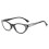 Women's Cat Eye Blue Light Blocking Reading Glasses 2.0 Magnification Black Frame 1