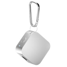 Wireless Charger for Watch 2.5W Magnetic Wireless Fast Charging IWatch Charger Travel Keychain for IWatch Series,A