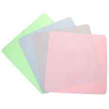 4pcs Microfiber Cleaning Cloths for Glasses Cameras Screens Scratch Reusable Set