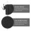 Black Multipurpose Microfiber Golfs Rod Cleaning Towel for Golfing 5