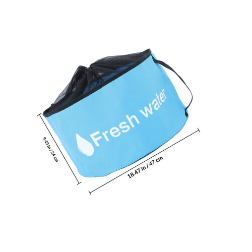 Waterproof Storage Bag Handbag Organizer Camping Accessories Blue 1