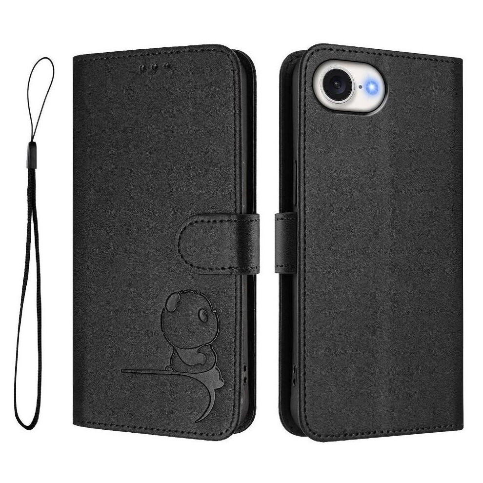 () Phone Case For Iphone 17E Flip Folio Rfid Blocking Magnetic Pu Leather Card Slots Holder Kickstand 764563192335