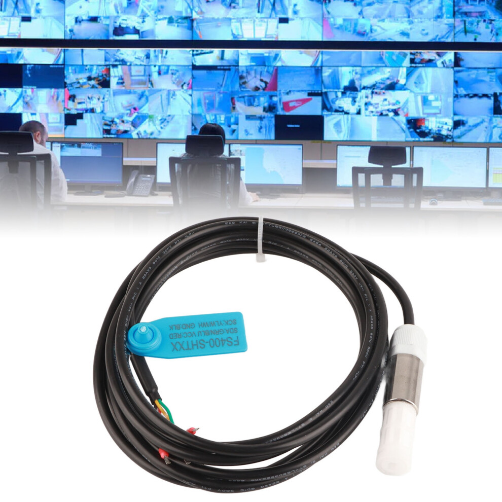 Fs400-Sht35 Digital Soil Temperature Humidity Sensor Probe 300Cm I2c 9311388904653