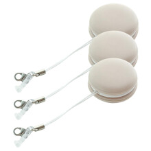 3pcs Macaron Shaped Screen Cleaner Kit for Glasses and Phones, Reusable Scratch Fabric