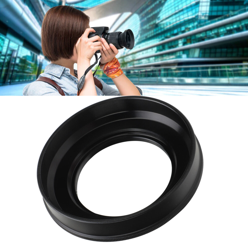 Aluminum Lens Hood For Nikon Nikkor Z Dx 16-50Mm F3.5-6.3 Vr Light 9431388904856