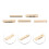 5Pcs Alloy Watch Strap Decorative Ring Band Charm 7