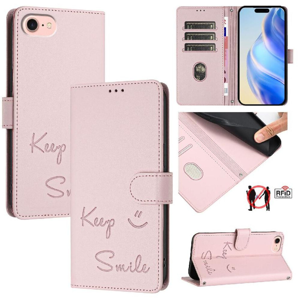 () Case For Iphone 17E Rfid Blocking Flip Cover Card Holder Wallet Pu Leather 764563192748