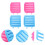 6Sets Hair Styling Roller Clips Practical Curlers for Women Multicolor 5