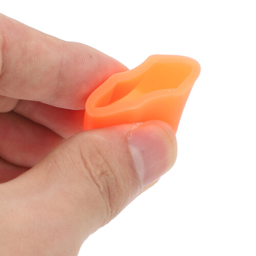 20Pièces Caps Écrous Roue Orange Silicone Brillant Accessoires Auto 2
