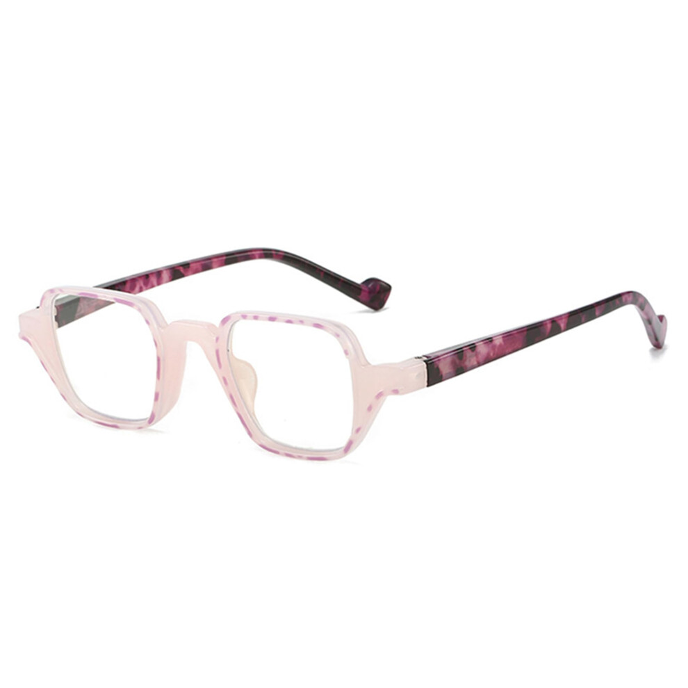 Pink/Blue/Light Reading Glasses For Women 1.0X Magnification Blocking True Life Size View