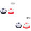 4Pcs Training Bells for Dogs Assorted Color Plastic Bells Easy to Ring 6