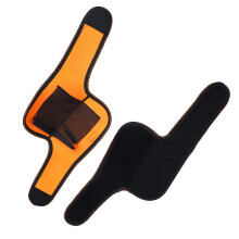 Adjustable Elbow Pad Protector Sports Brace Black/Orange 19x16x5cm