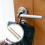 2pcs Rustic Door Knob Spindle Bar 85mm Zinc Plated 4