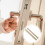 2pcs Rustic Door Knob Spindle Bar 85mm Zinc Plated 6