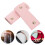 2Pcs Pink PU Leather Handbag Handle Sleeves Bag Handle Protectors 3
