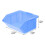 Plastic Parts Bins Organizer Stackable Trays Wall Drawer Pantry 2