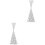 2Pcs Durable Metal Cutting Dies for DIY Card Making Silver Craft Tools 5