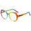 Colorful Blue Light Blocking Reading Glasses with Precise 1.75x Magnification for Small Text 1