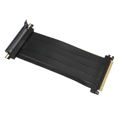 High-Speed PCIe 4.0 Riser Cable 20cm Flat 180 for RTX3080, 3090