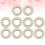 30Pièces Tapis Feutre Blanc Pour Trompette Protection Clés 11