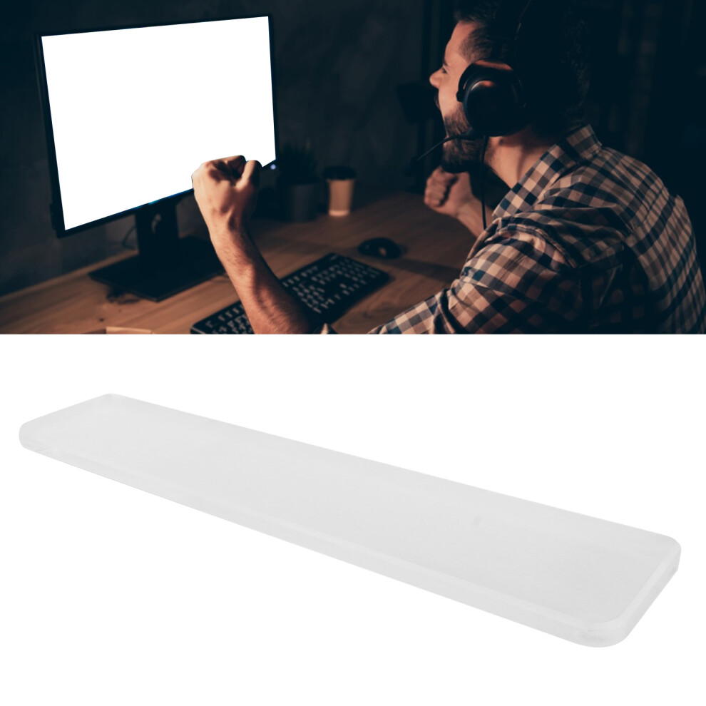 Acrylic Gaming Wrist Rest 104 Keys, L440mm, Ergonomic Palm Support 8171388906276