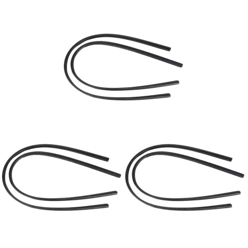 6 Pcs 28 Inch Universal Car Frameless Windshield Wiper Rubber Strips 1
