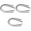 6 Pcs 28 Inch Universal Car Frameless Windshield Wiper Rubber Strips 3