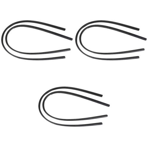 6 Pcs 28 Inch Universal Car Frameless Windshield Wiper Rubber Strips 2