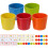 One Set Color Sorting Cups For Toddlers Learning And Cognition 7