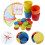 One Set Color Sorting Cups For Toddlers Learning And Cognition 10