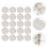 Masteelf  20 Pcs Planner Book Binding Supplies Notebook Fix Discs 4