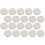 Masteelf  20 Pcs Planner Book Binding Supplies Notebook Fix Discs 5