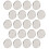 Masteelf  20 Pcs Planner Book Binding Supplies Notebook Fix Discs 6